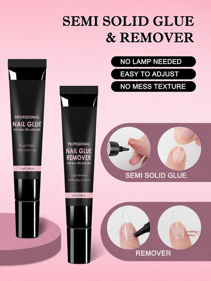 SEMI SOLID GLUE & REMOVER KIT